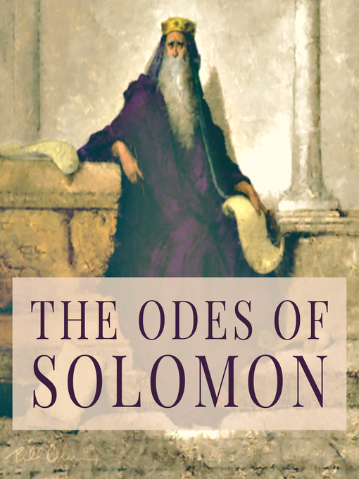 Title details for The Odes of Solomon by Unknown - Wait list